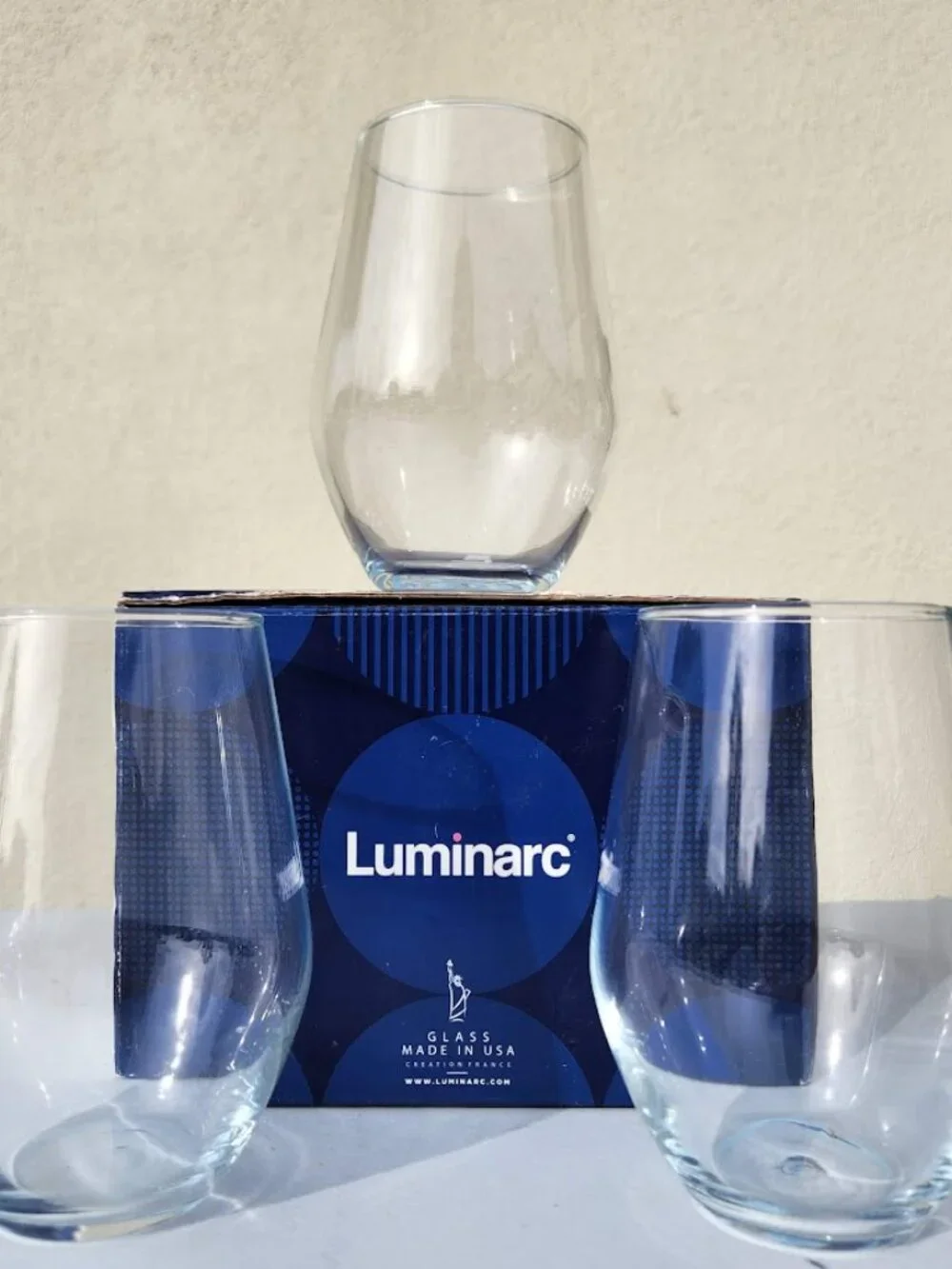 Luminarc new glasses